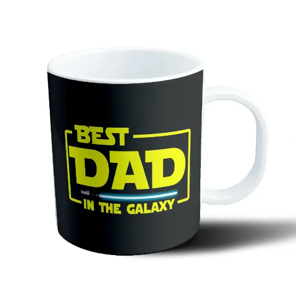 Taza de Plástico Best Dad in the Galaxy Star Wars