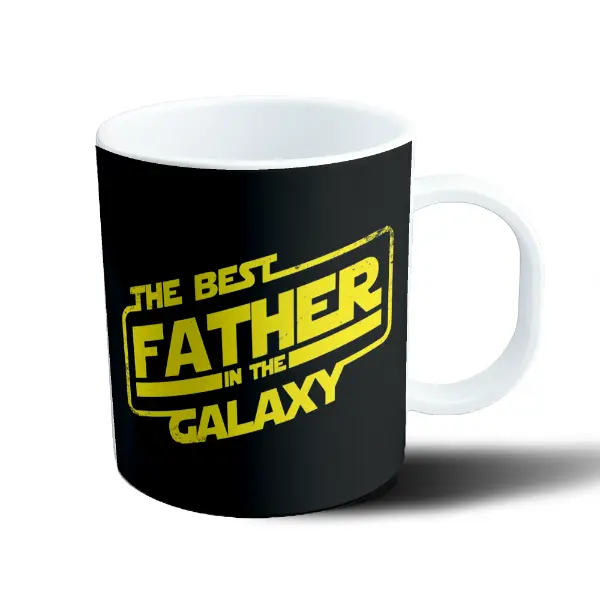 Taza de Plástico The Best Father in the Galaxy
