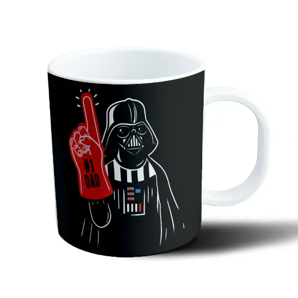 Taza de Plástico Star Wars Darth Vader Número 1 Papá