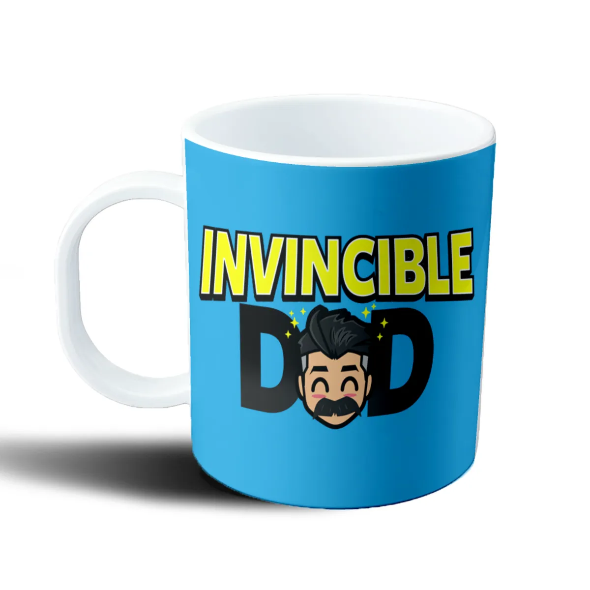Taza de Plástico Invincible Dad - vista 2