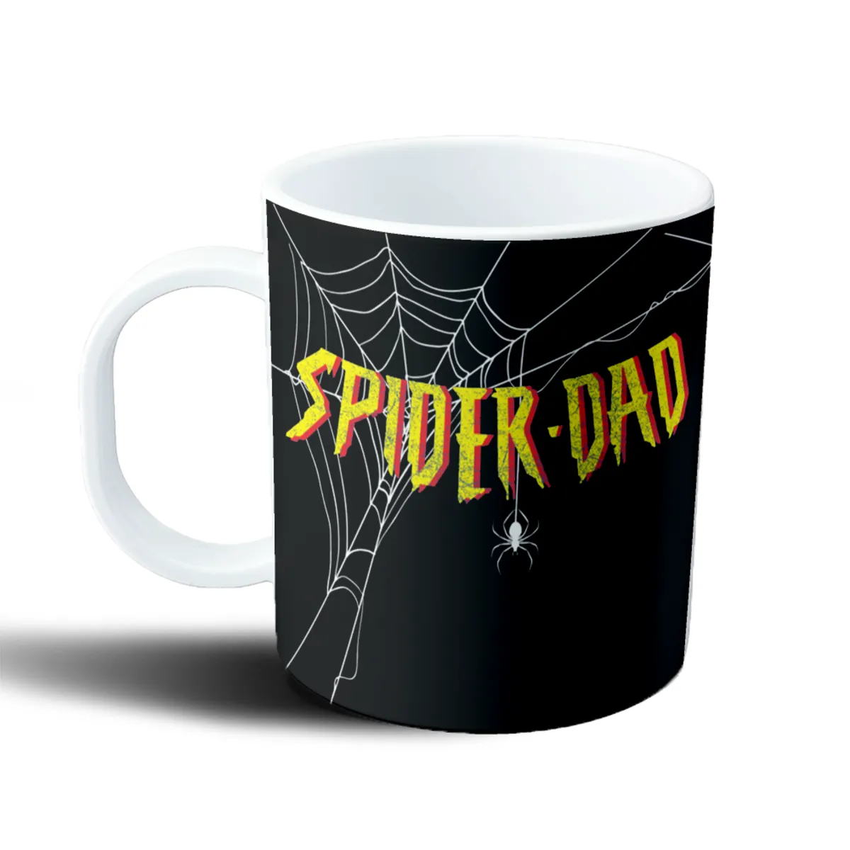 Taza de Plástico Spiderman Spider-Dad Telaraña - vista 2