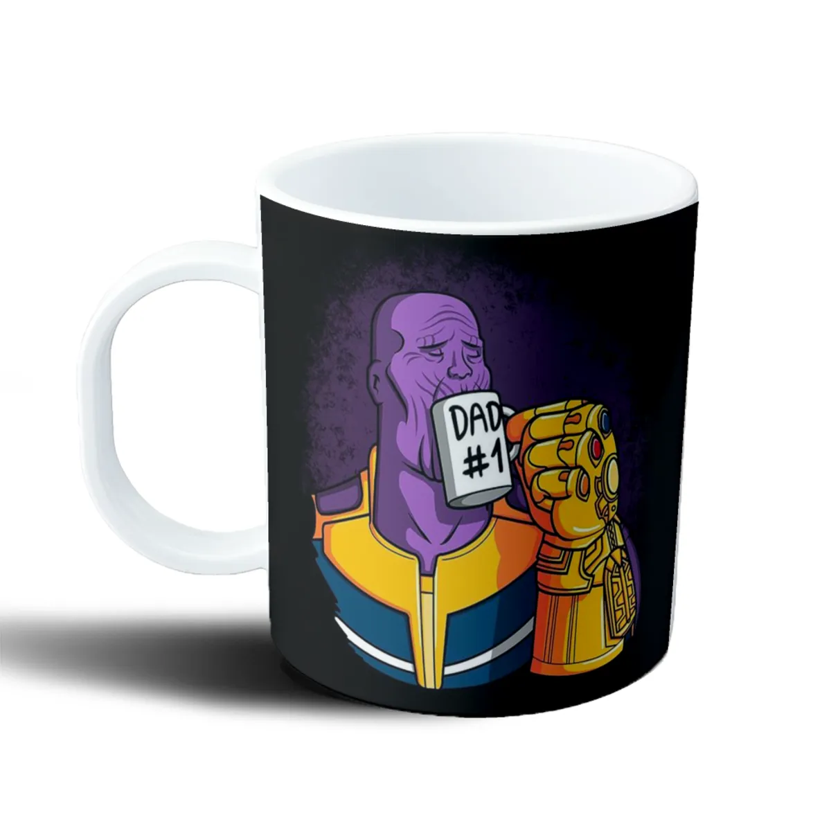 Taza de Plástico Thanos Dad #1 Guantelete del Infinito - vista 2