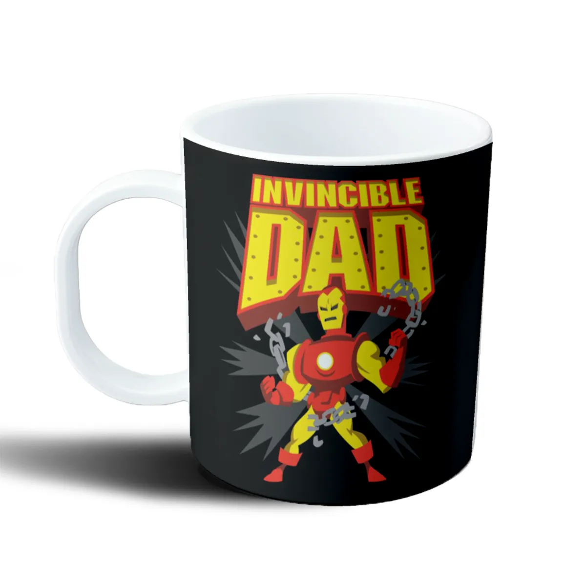 Taza de Plástico Iron Man Invincible Dad - vista 2