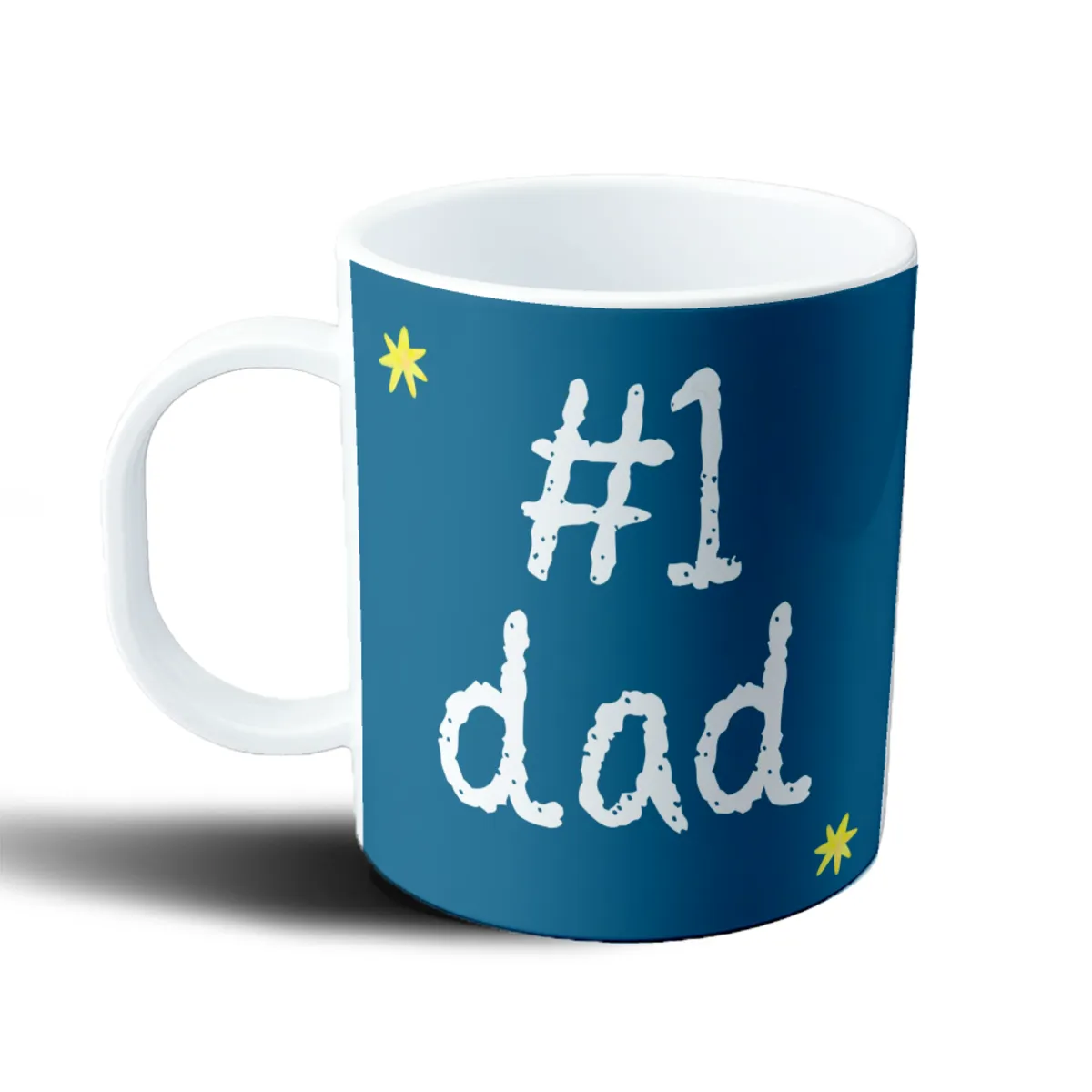 Taza de Plástico #1 Dad Día del Padre - vista 2