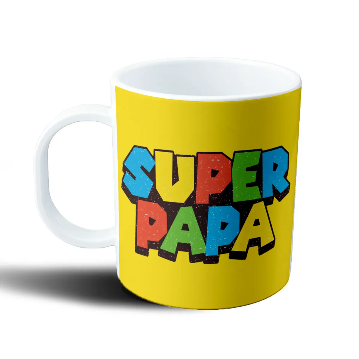 Taza de Plástico Super Papá - vista 2