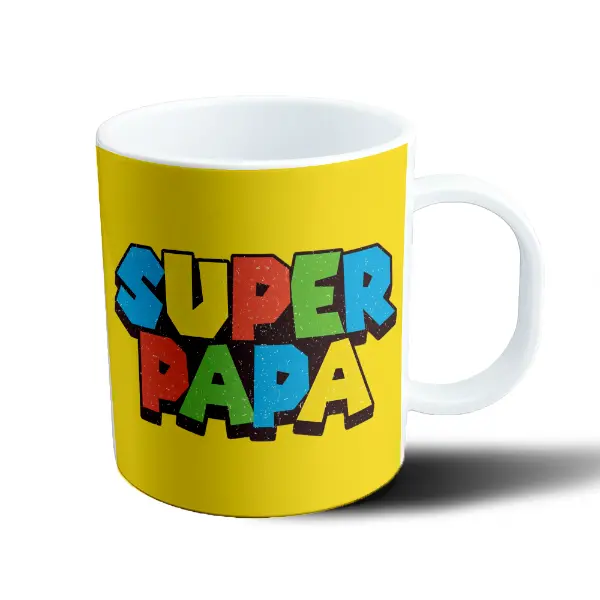 Taza de Plástico Super Papá