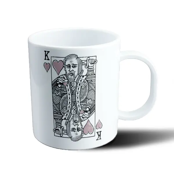 Taza de Plástico Di Caprio Rey de Corazones Copa
