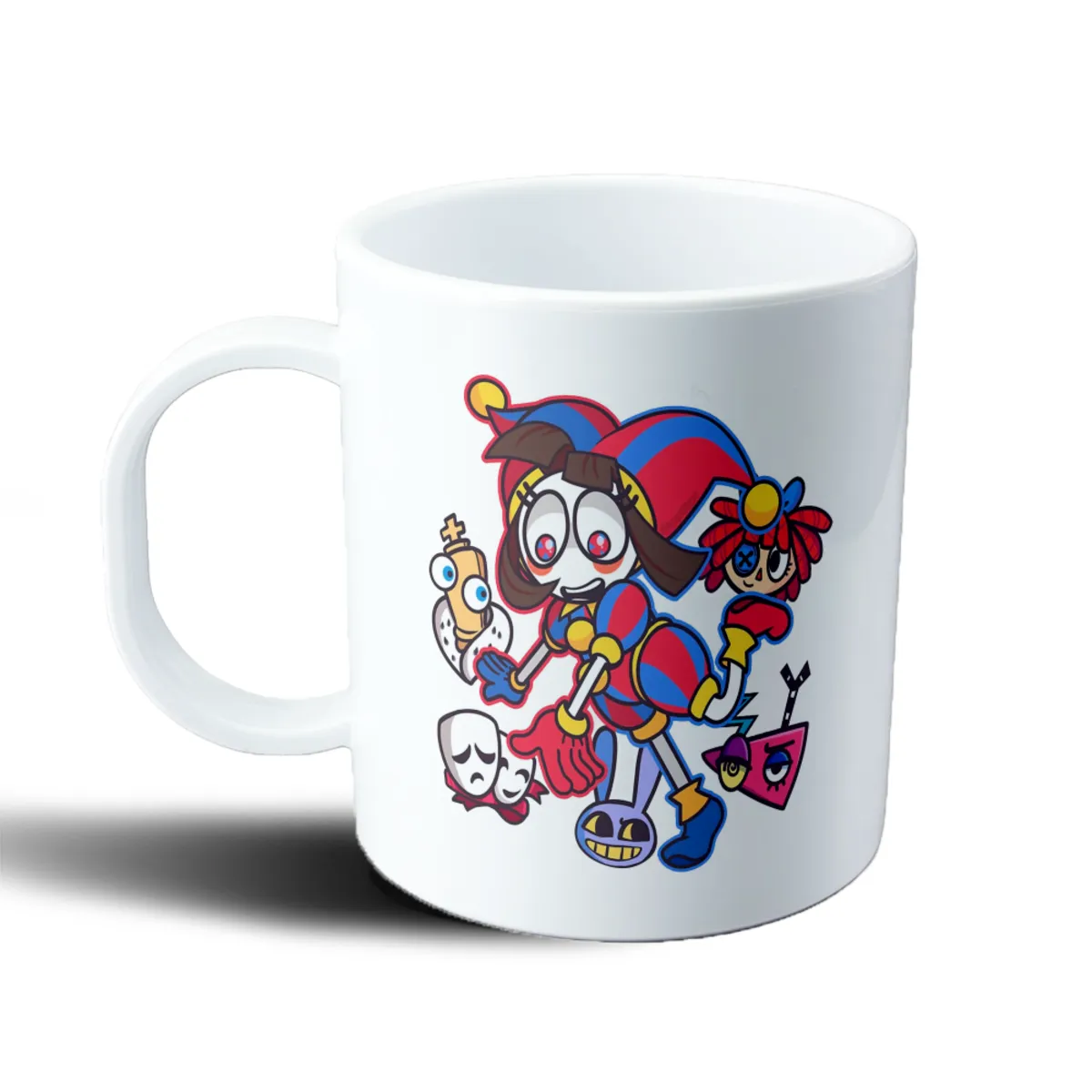 Taza de Plástico Digital Circus Pomni Jax Ragatha Kinger - vista 2
