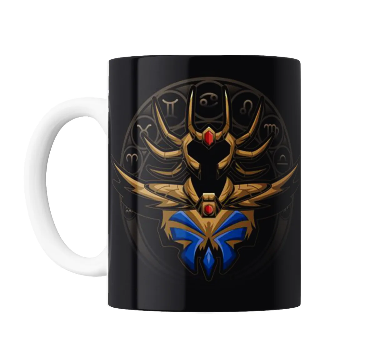 Taza de Cerámica Caballeros del Zodiaco Armadura de Cáncer - vista 2