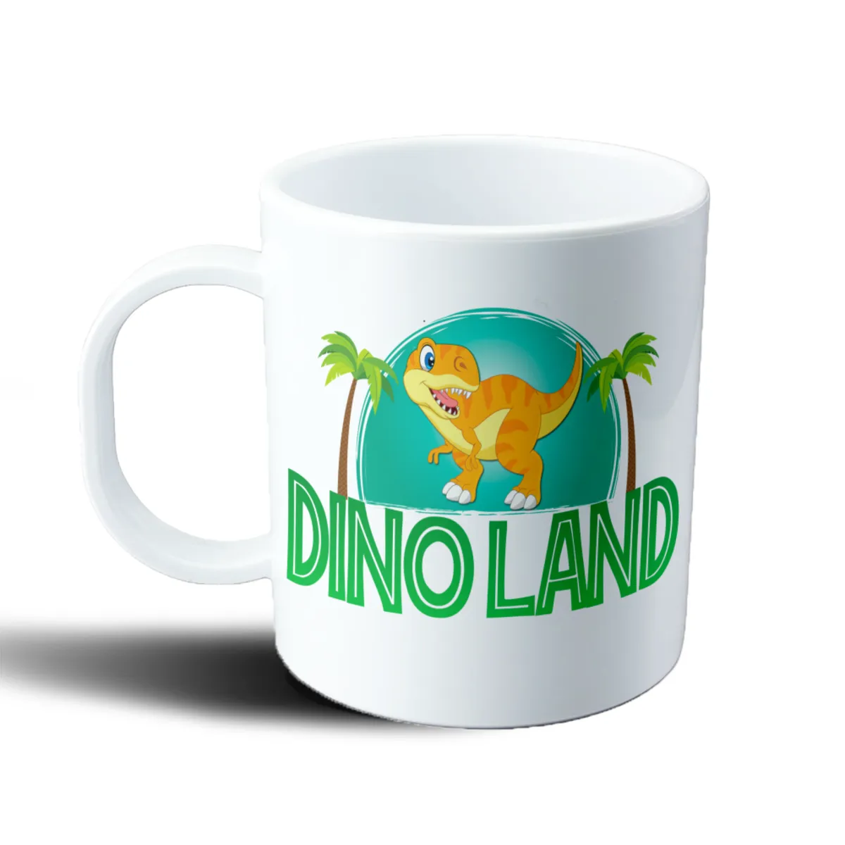 Taza de Plástico Dino Land Tiranosaurio Bebé - vista 2