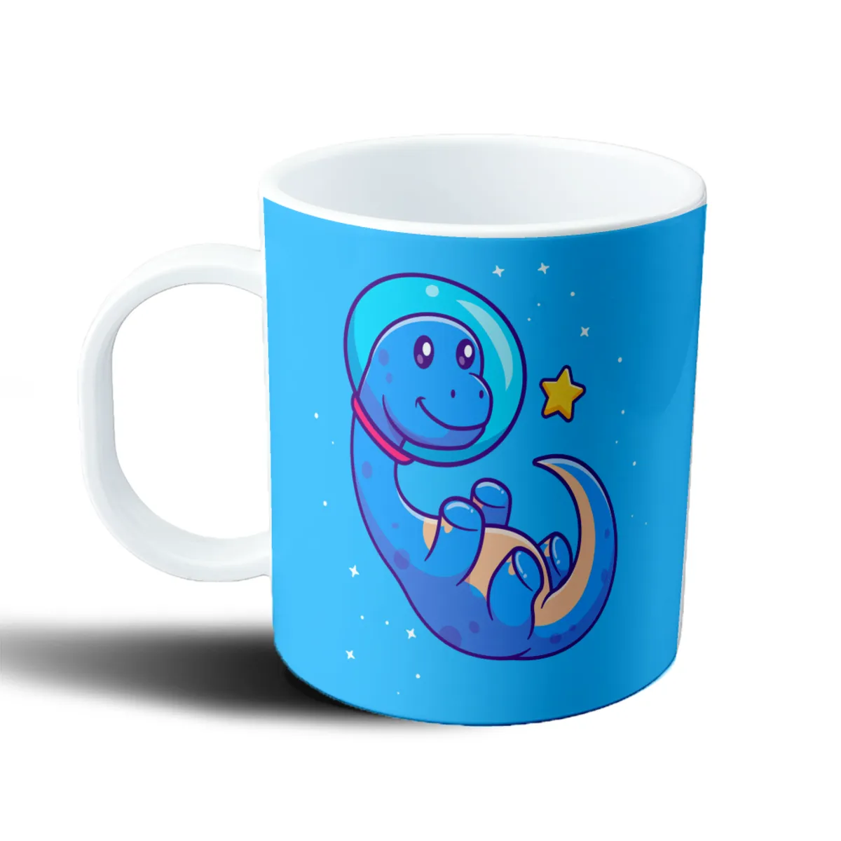 Taza de Plástico Dinosaurio Astronauta Espacial - vista 2