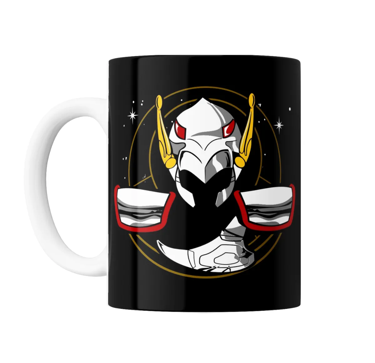 Taza de Cerámica Caballeros del Zodiaco Seiya Casco - vista 2
