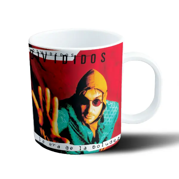 Taza de Plástico Divididos La Era de la Boludez