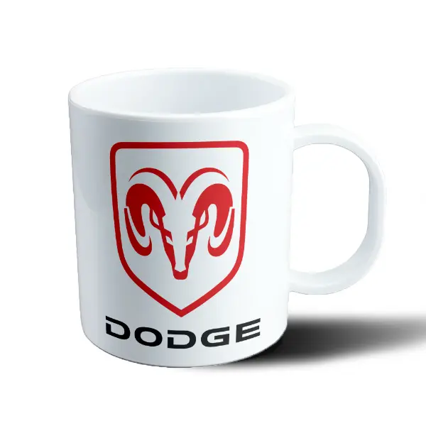 Taza de Plástico Dodge Cabeza de Carnero