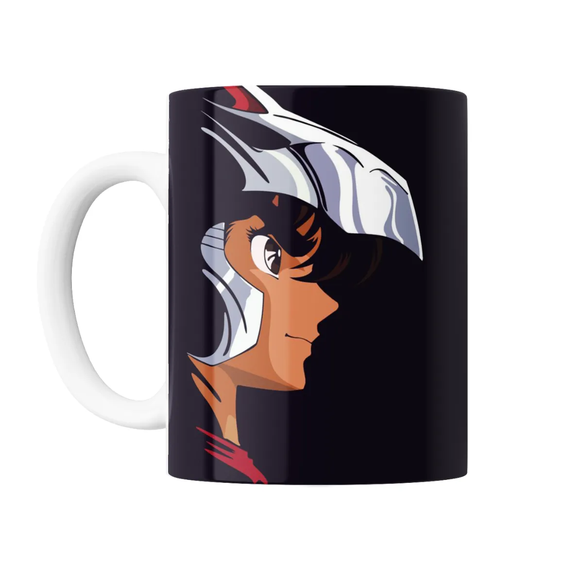 Taza de Cerámica Caballeros del Zodiaco Seiya Perfil - vista 2