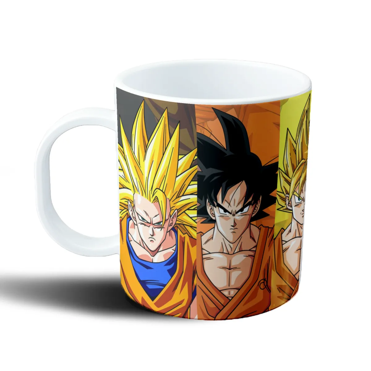 Taza de Plástico Dragon Ball Goku Versiones Fases - vista 2