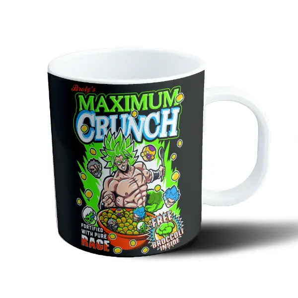 Taza de Plástico Dragon Ball Broly Maximum Crunch