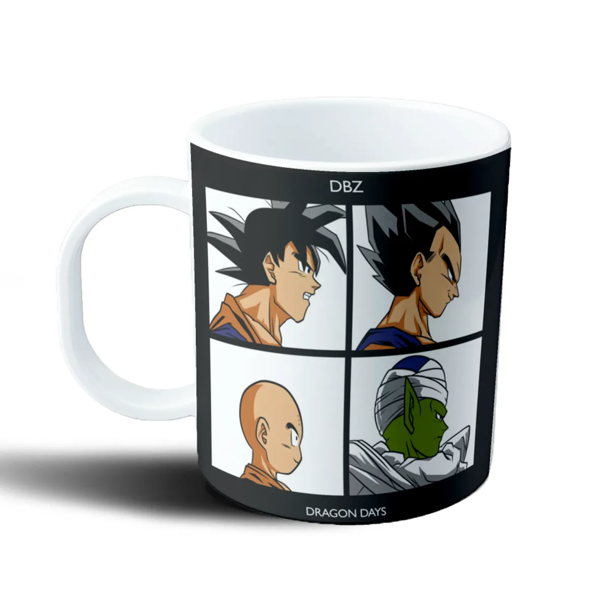 Taza de Plástico Dragon Ball Goku Vegeta Krillin Piccolo Dragon Days - vista 2