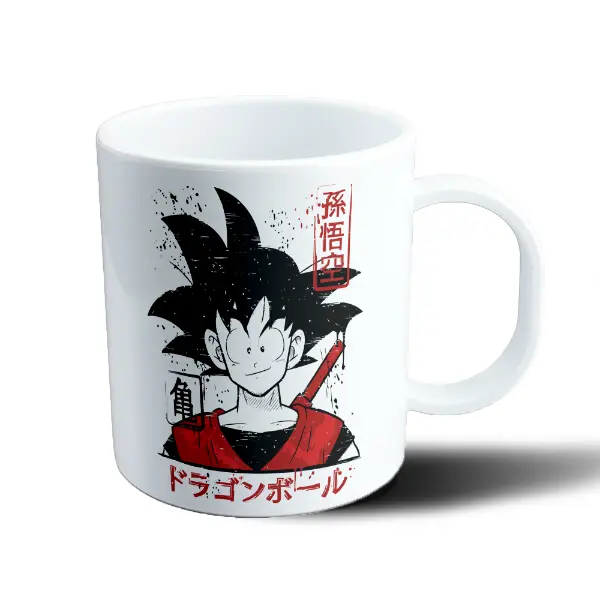 Taza de Plástico Dragon Ball Goku Niño Estilo Japonés