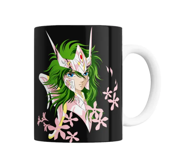 Taza de Cerámica Caballeros del Zodiaco Shun Andromeda