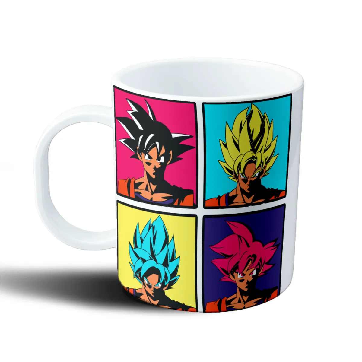 Taza de Plástico Dragon Ball Goku Pop Art - vista 2