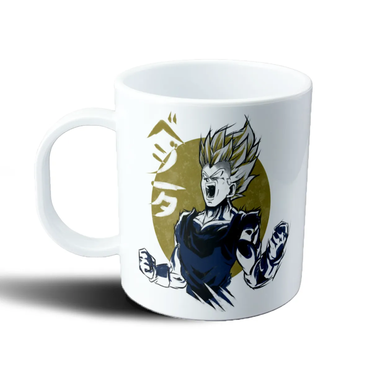 Taza de Plástico Dragon Ball Vegeta SSJ Rugido Japón - vista 2