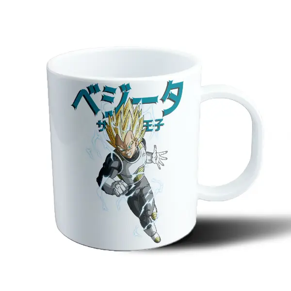 Taza de Plástico Dragon Ball Vegeta SSJ