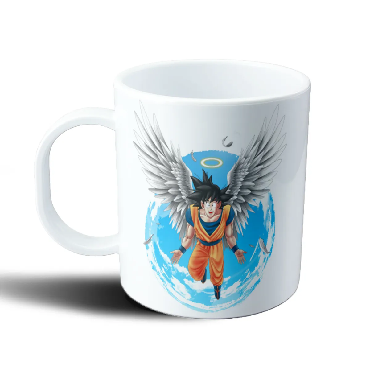 Taza de Plástico Dragon Ball Goku Ángel con Alas - vista 2