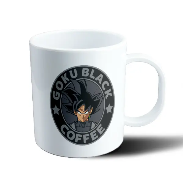 Taza de Plástico Dragon Ball Goku Black Coffee