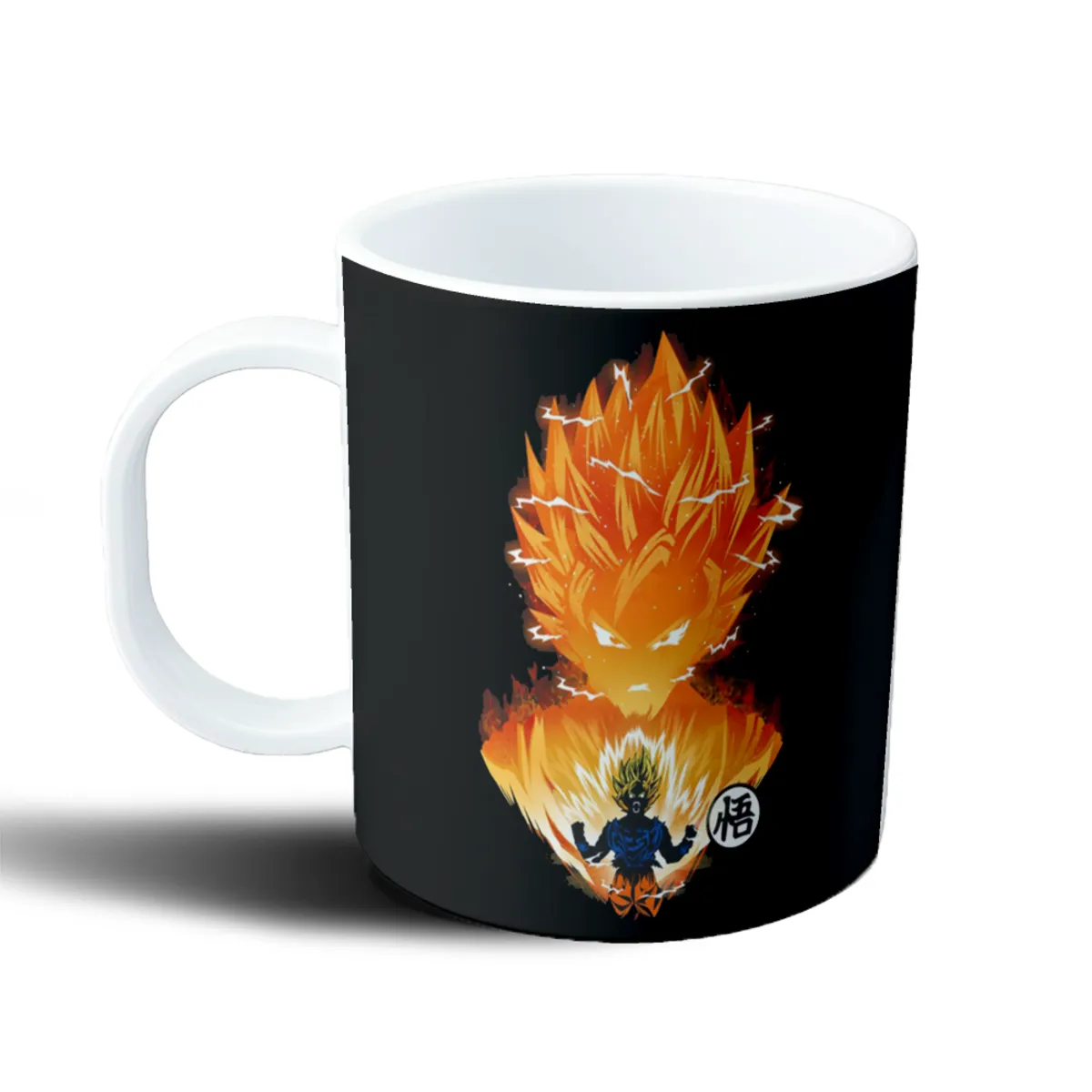 Taza de Plástico Dragon Ball Goku Super Saiyajin Kamehameha - vista 2
