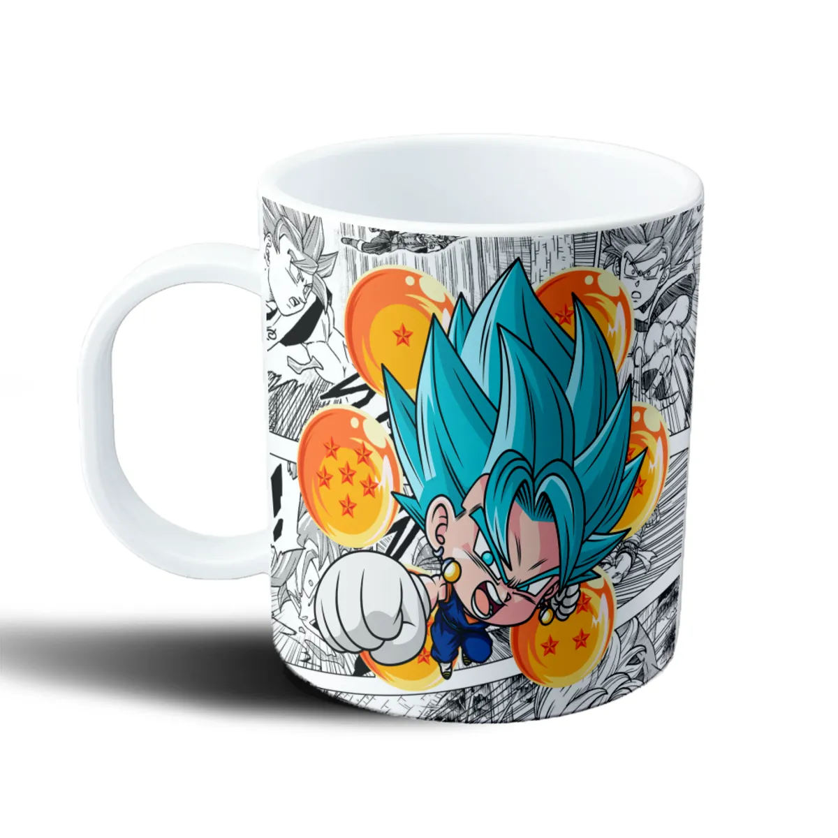 Taza de Plástico Dragon Ball Vegetto Chibi Kamehameha - vista 2
