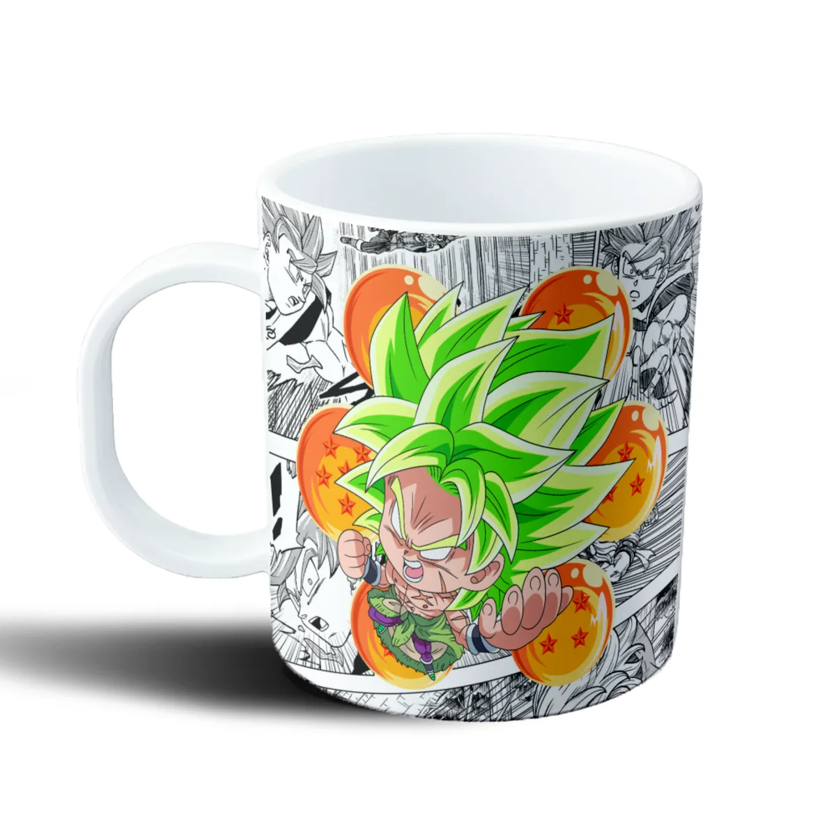 Taza de Plástico Dragon Ball Broly Chibi Esferas del Dragón - vista 2