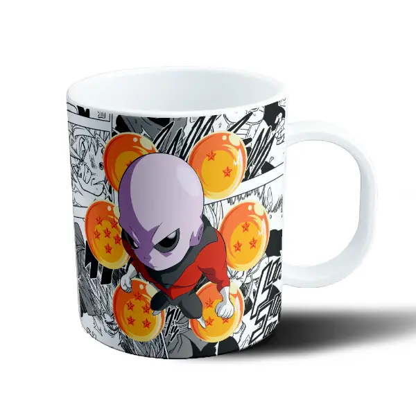 Taza de Plástico Dragon Ball Jiren Chibi Esferas del Dragón