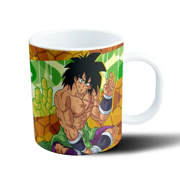Taza de Plástico Dragon Ball Broly Super Saiyan Legendario