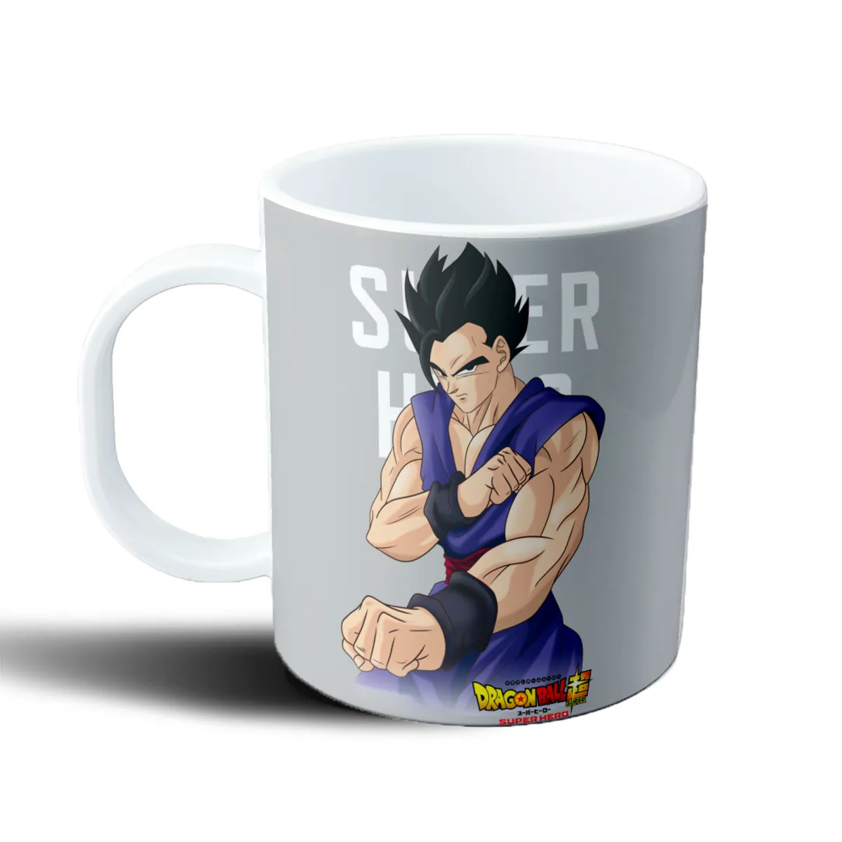 Taza de Plástico Dragon Ball Gohan Super Hero - vista 2