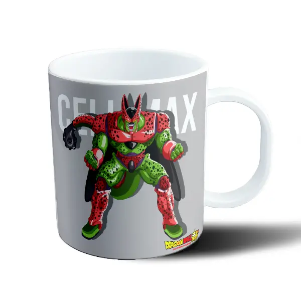 Taza de Plástico Dragon Ball Cell Max Super Hero