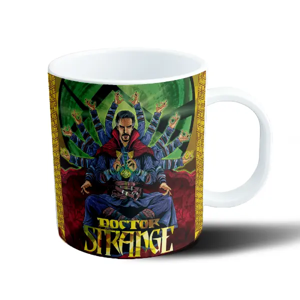 Taza de Plástico Doctor Strange Hechicero Supremo Mudras