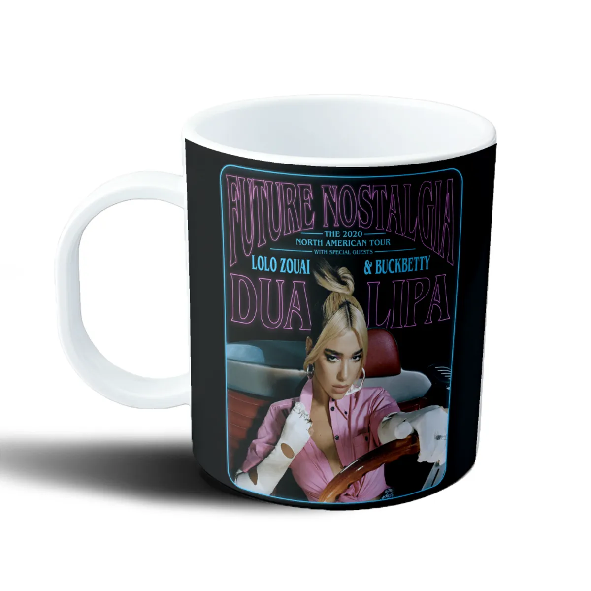 Taza de Plástico Dua Lipa Future Nostalgia Tour 2020 - vista 2