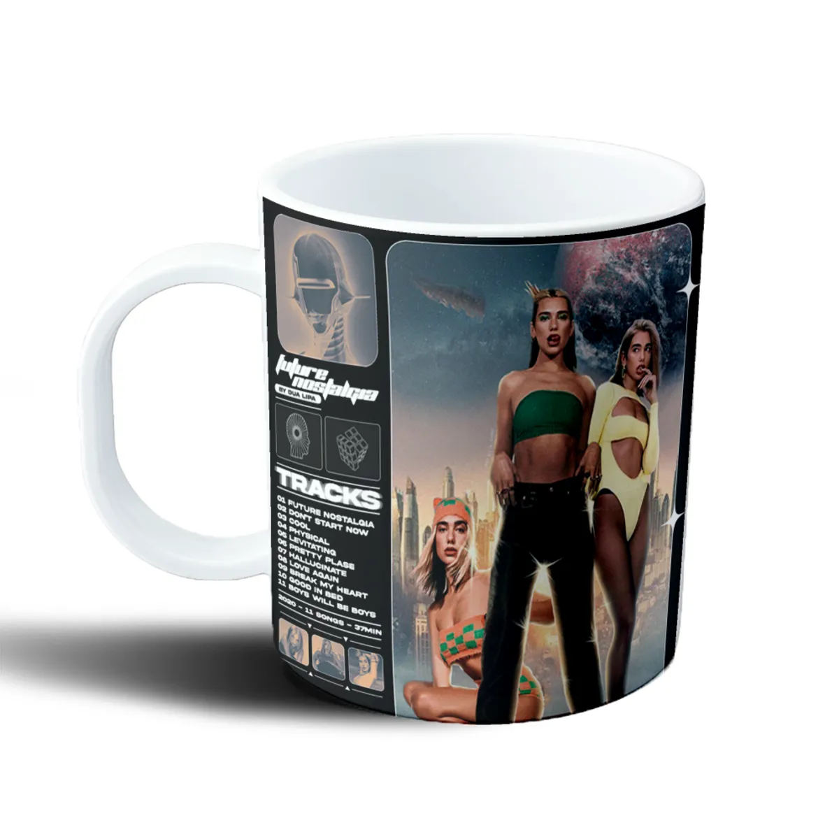 Taza de Plástico Dua Lipa Future Nostalgia - vista 2