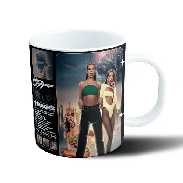 Taza de Plástico Dua Lipa Future Nostalgia