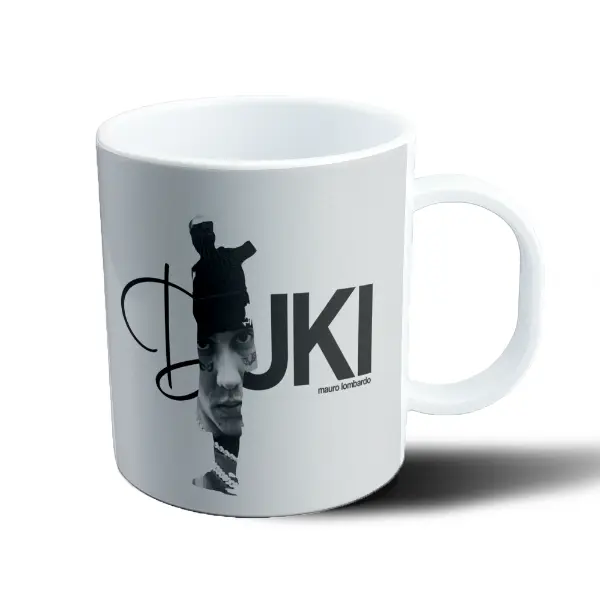 Taza de Plástico Duki Mauro Lombardo Retrato