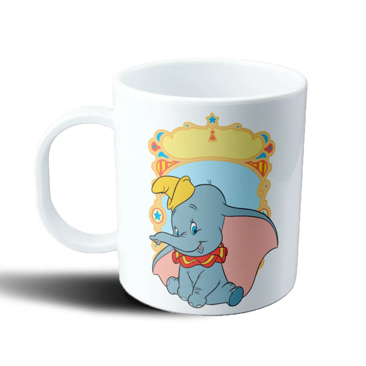Taza de Plástico Dumbo Elefante con Collar de Circo - vista 2