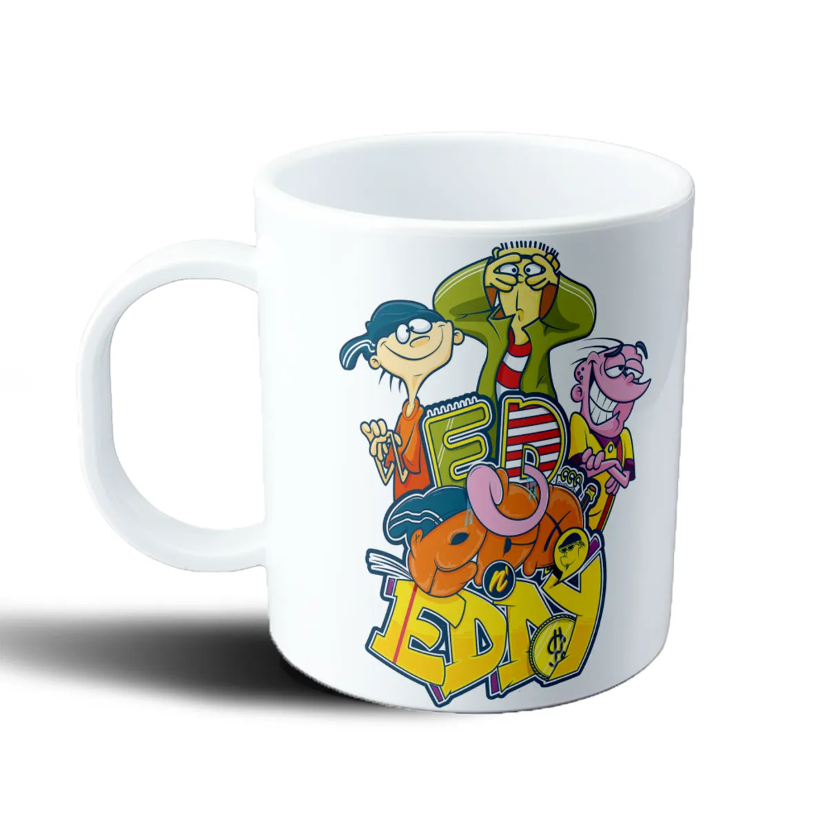 Taza de Plástico Ed Edd y Eddy Trío de Personajes - vista 2