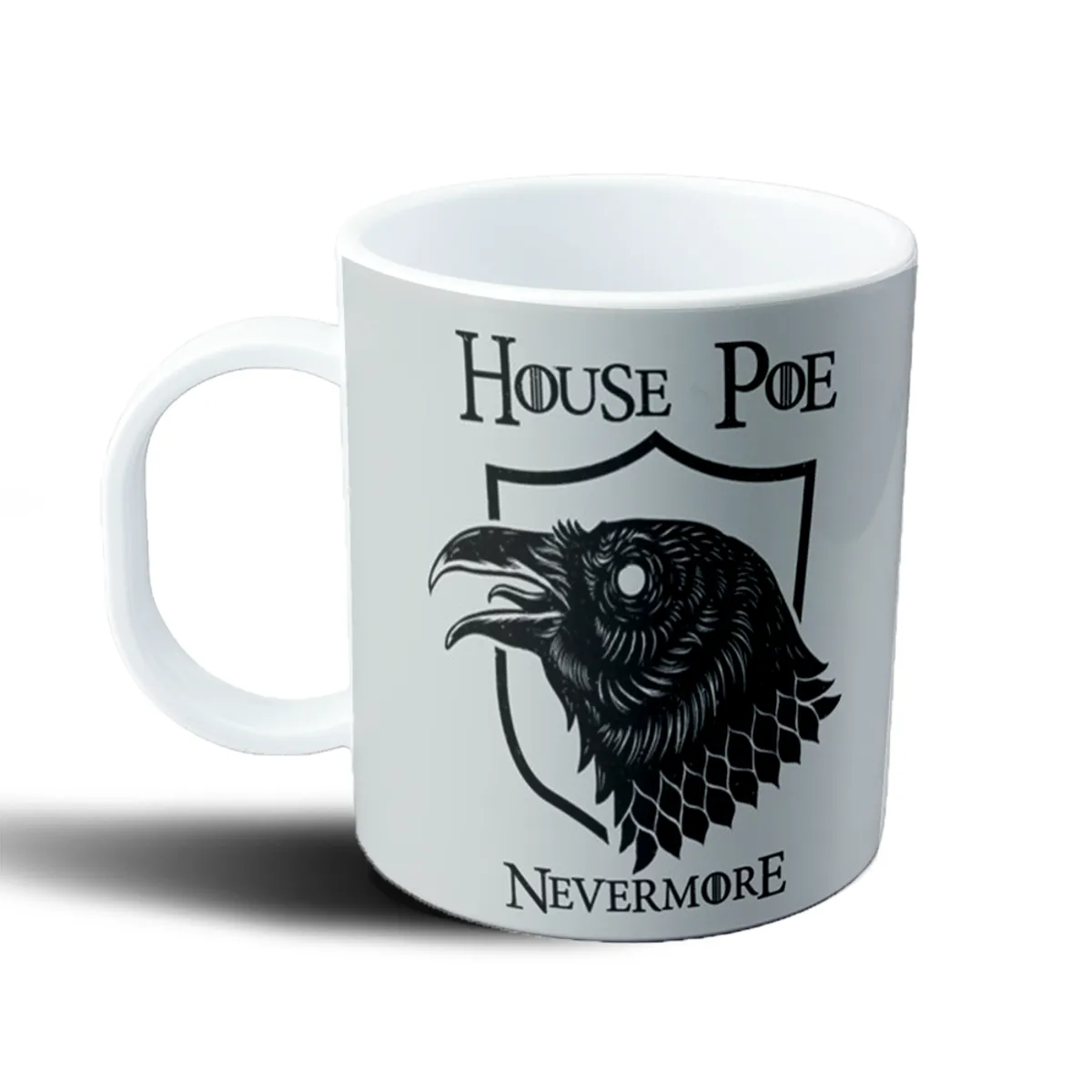 Taza de Plástico Edgar Allan Poe House Poe Nevermore - vista 2
