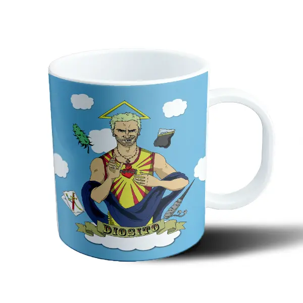 Taza de Plástico El Marginal Diosito