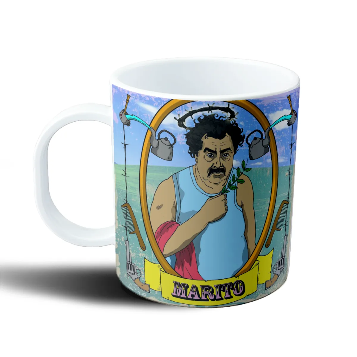 Taza de Plástico El Marginal Marito - vista 2