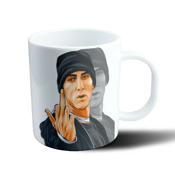 Taza de Plástico Eminem Dedo Medio