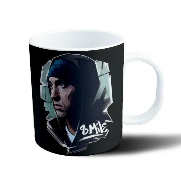 Taza de Plástico Eminem 8 Mile Retrato