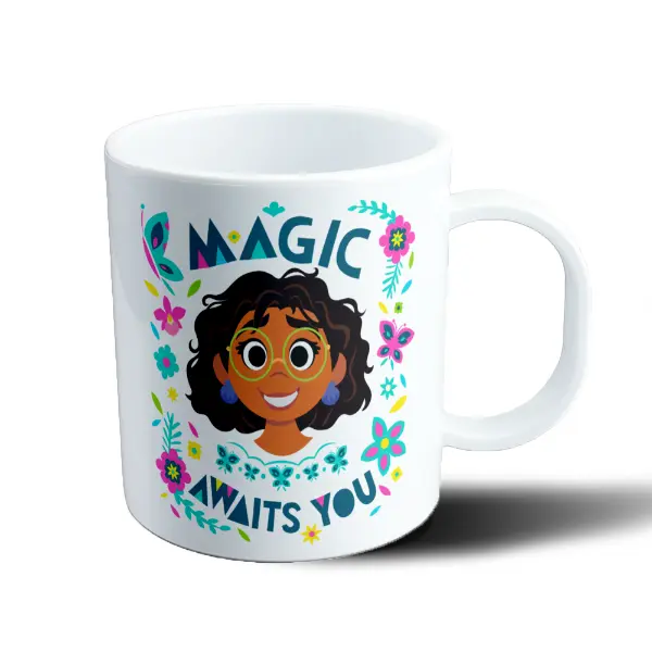 Taza de Plástico Encanto Mirabel Magic Awaits You