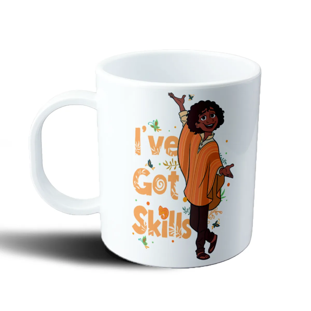 Taza de Plástico Encanto Antonio I've Got Skills - vista 2
